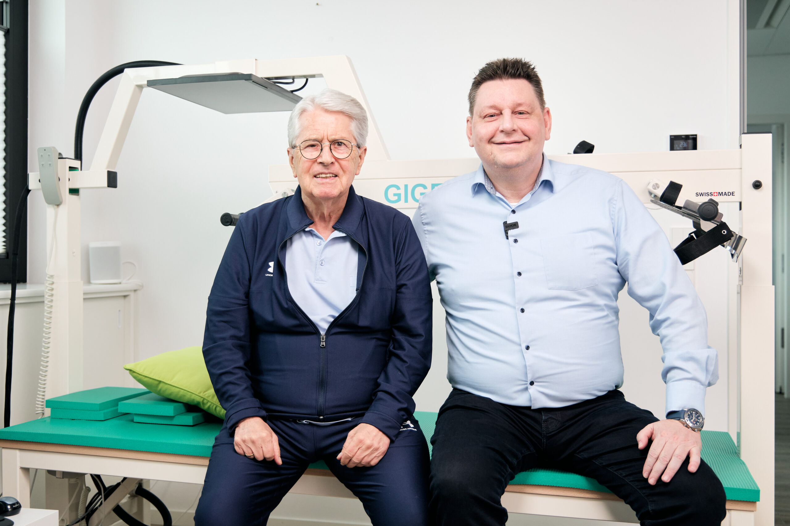 Frank Elstner – Parkinson Therapie mit GIGER® MD®
